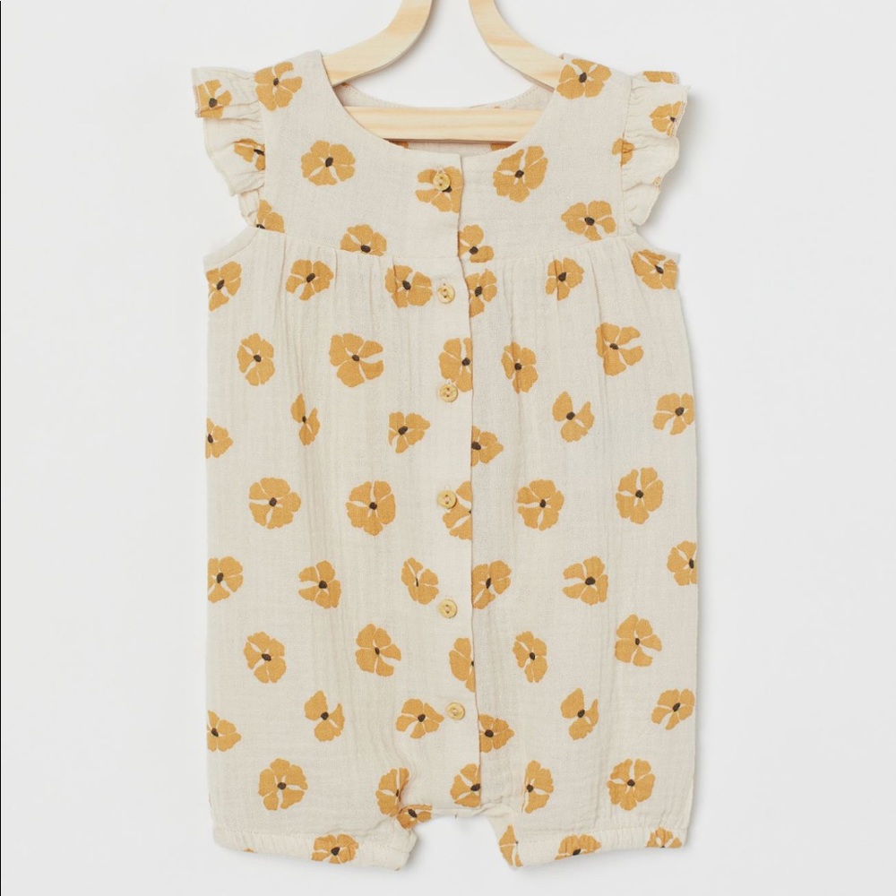 H&M | Cotton Floral Romper (4T) 🌼